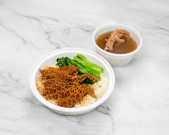 Beef Tripe On Rice 牛肚飯